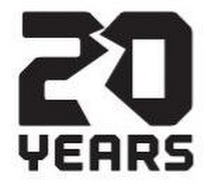 20 YEARS logo