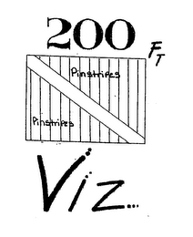 200 FT VIZ MASK DEFOG logo
