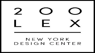 200 LEX NEW YORK DESIGN CENTER logo