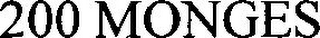 200 MONGES logo