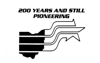 200 YEARS AND STILL PIONEERING logo