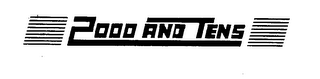 2000 AND TENS logo