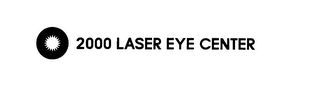 2000 LASER EYE CENTER logo