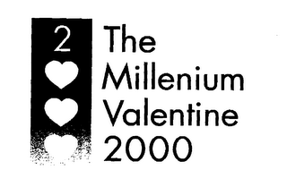 2000 THE MILLENIUM VALENTINE logo
