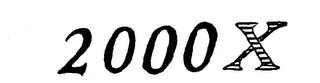2000 X logo