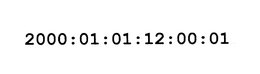 2000:01:01:12:00:01 logo