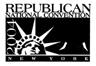 2004 REPUBLICAN NATIONAL CONVENTION NEW YORK logo