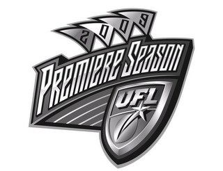 2009 PREMIERE SEASON AND UFL logo
