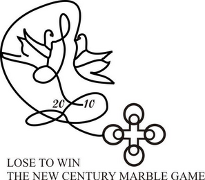 2010 LOSE TO WIN THE NEW CENTURY MARBLE GAME logo