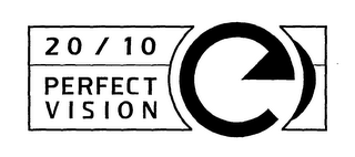 20/10 PERFECT VISION logo