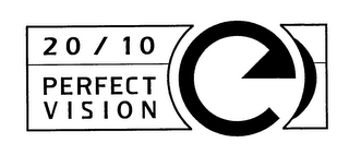 20/10 PERFECT VISION logo