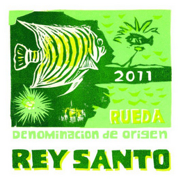 2011 RUEDA DENOMINACION DE ORIGEN REY SANTO logo