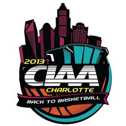 2013 CIAA CHARLOTTE BACK TO BASKETBALL logo
