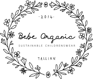 ·2014· BEBE ORGANIC SUSTAINABLE CHILDRENSWEAR TALLINN logo