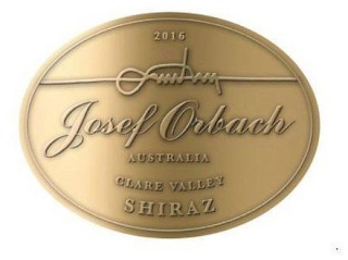 2016 JOSEF ORBACH AUSTRALIA CLARE VALLEY SHIRAZ logo