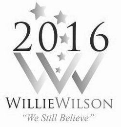 2016 WW WILLIEWILSON "WE STILL BELIEVE" logo