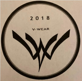 2018 V-WEAR VW logo