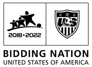 2018·2022 US BIDDING NATION UNITED STATES OF AMERICA logo