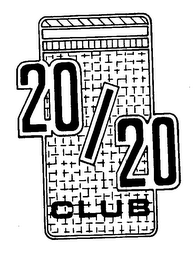 20/20 CLUB logo
