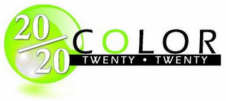20/20 COLOR TWENTY TWENTY logo