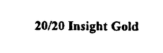 20/20 INSIGHT GOLD logo