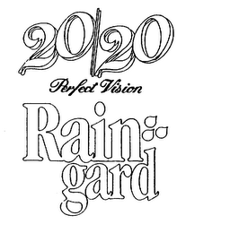 20/20 PERFECT VISION RAIN GARD logo