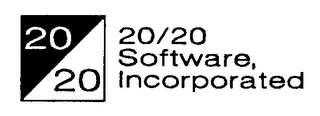 20/20 SOFTWARE, INCORPORATED logo