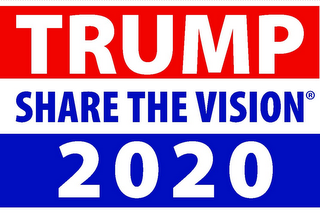 2020 TRUMP SHARE THE VISION logo