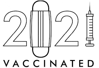 2021 VACCINATED logo