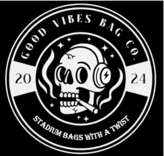 2024 GOOD VIBES BAG CO. STADIUM BAGS WITH A TWIST logo