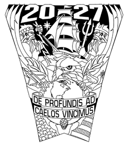2027 DE PROFUNDIS AD CAELOS VINCIMUS logo