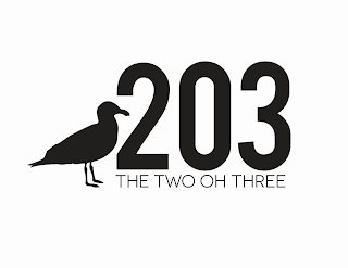 203 THE TWO OH THREE logo