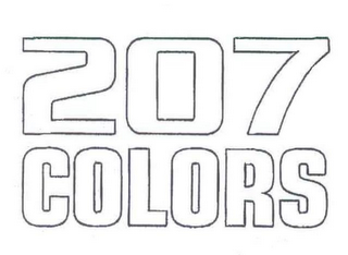 207 COLORS logo
