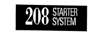 208 STARTER SYSTEM logo
