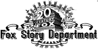 20TH CENTURY FOX FOX STORY DEPARTMENT logo