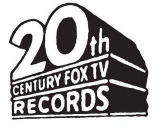 20TH CENTURY FOX TV RECORDS logo