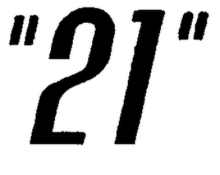 "21" logo