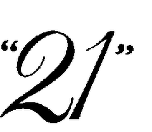 "21" logo