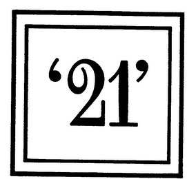 '21' logo