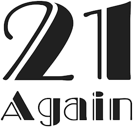 21 AGAIN logo