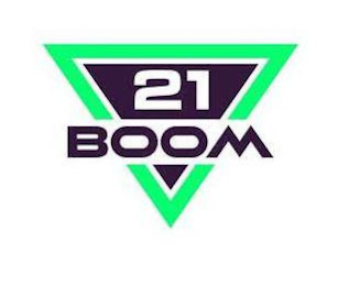 21 BOOM logo