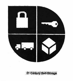 21 CENTURY SELF-STORAGE logo