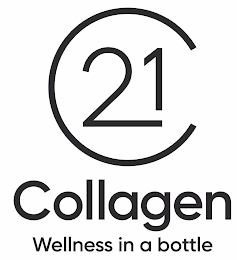 21 COLLAGEN WELLNESS IN A BOTTLE logo