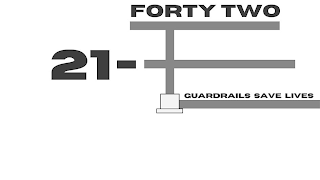 21- FORTY TWO GUARDRAILS SAVE LIVES logo