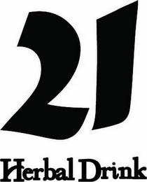 21 HERBAL DRINK logo
