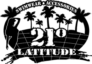 21° LATITUDE SWIMWEAR ACCESSORIES logo