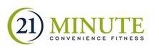 21 MINUTE CONVENIENCE FITNESS logo