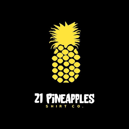 21 PINEAPPLES SHIRT CO. logo
