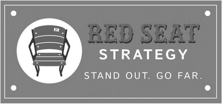 21 RED SEAT STRATEGY STAND OUT. GO FAR. logo