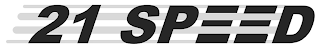 21 SPEED logo